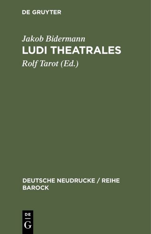 Produktbild: Ludi theatrales