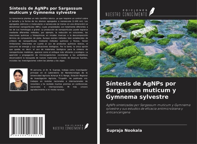 Produktbild: S&iacute;ntesis de AgNPs por Sargassum muticum y Gymnema sylvestre