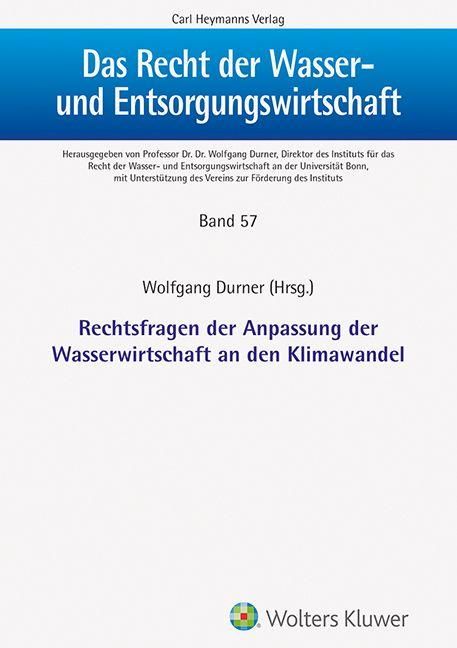 Produktbild: Anpassung der Wasserwirtschaft an den Klimawandel (RWW 57)