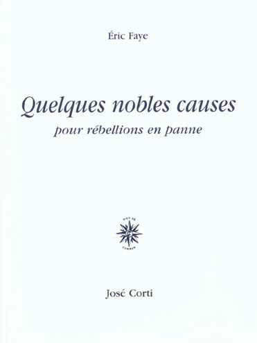 Produktbild: Quelques Nobles Causes Pour Rebellions en Panne