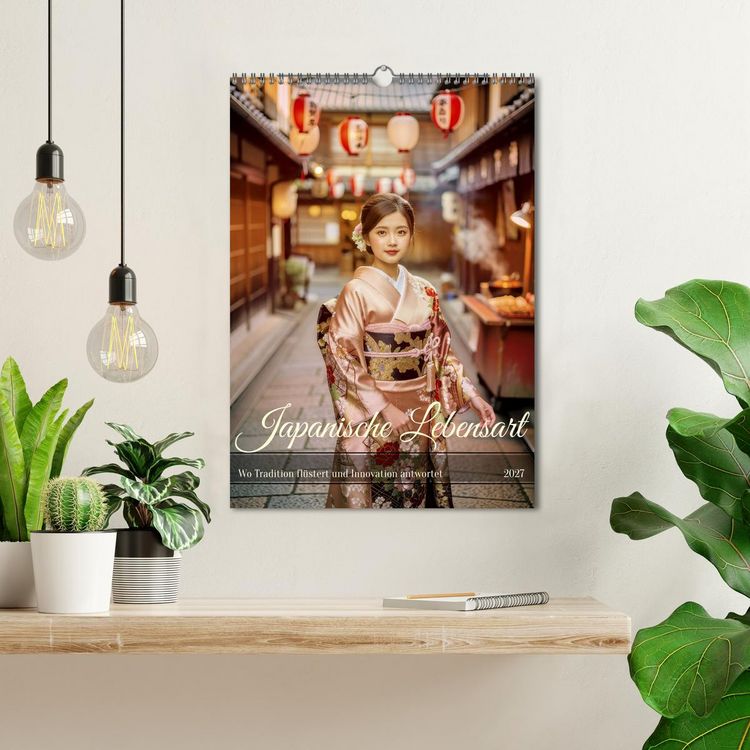 Produktbild: Japanische Lebensart (Wandkalender 2027 DIN A3 hoch), CALVENDO Monatskalender
