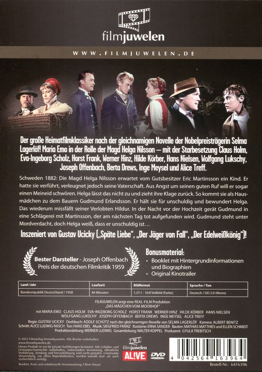 Produktbild: Das M&auml;dchen vom Moorhof