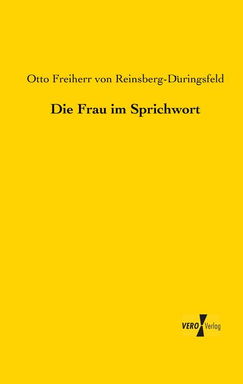 Produktbild: Die Frau im Sprichwort