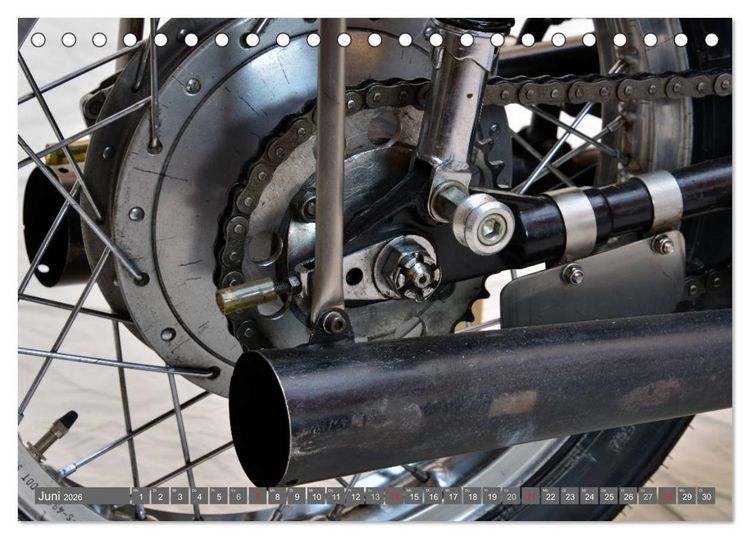Produktbild: Honda CB 72 (Tischkalender 2026 DIN A5 quer), CALVENDO Monatskalender