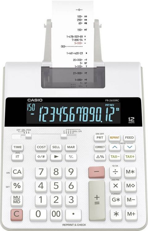 Produktbild: CASIO&reg; druckender Tischrechner FR-2650RC