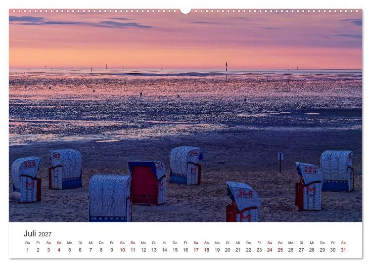 Produktbild: Schutzgebiet Wattenmeer (hochwertiger Premium Wandkalender 2027 DIN A2 quer), Kunstdruck in Hochglanz