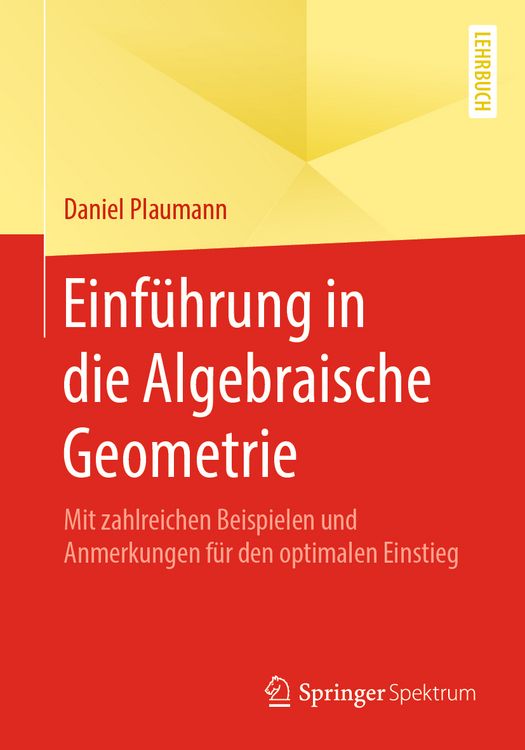 Produktbild: Einf&uuml;hrung in die Algebraische Geometrie