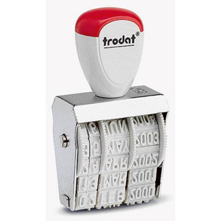 Produktbild: Trodat CLASSIC 1010 Datumsstempel 26 x 4mm (B x H) Silber