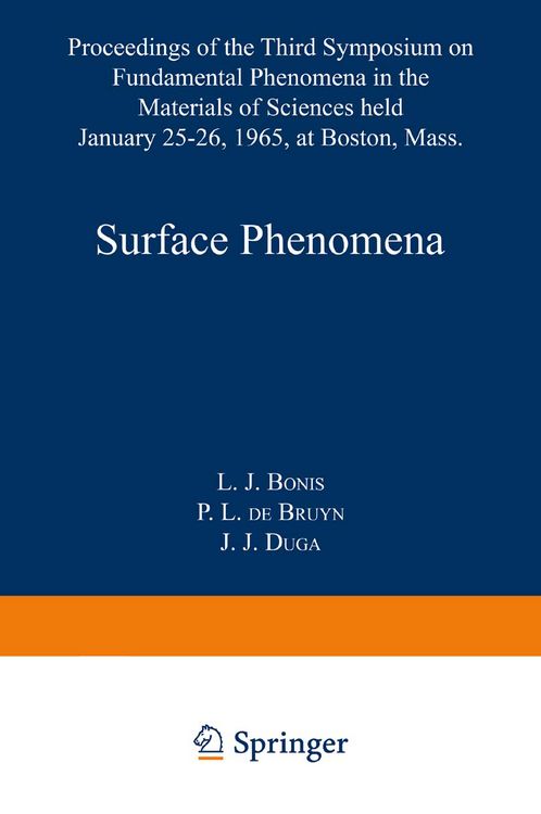 Produktbild: Surface Phenomena