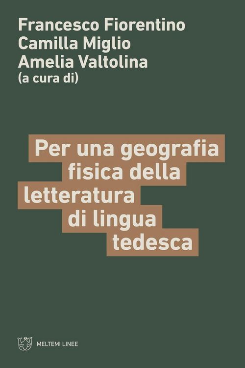 Produktbild: Per una geografia fisica della letteratura di lingua tedesca