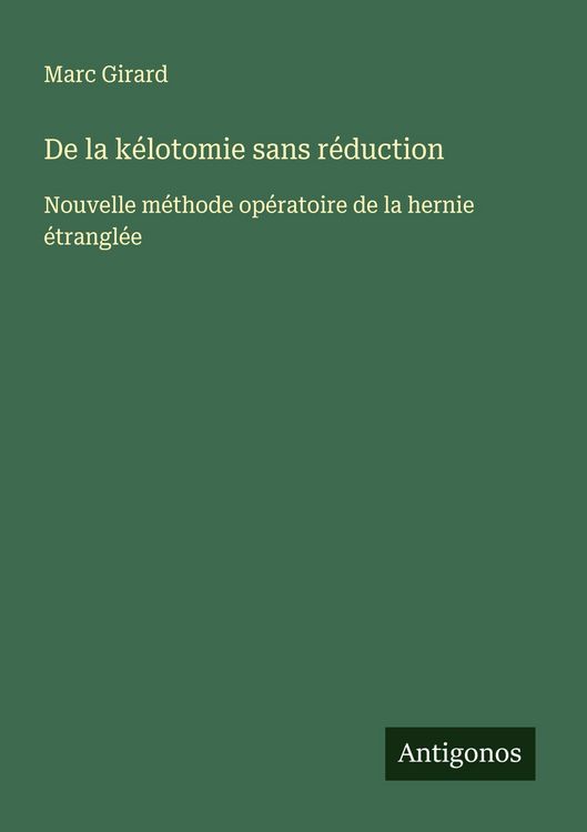 Produktbild: De la k&eacute;lotomie sans r&eacute;duction