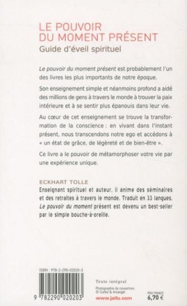 Produktbild: Le pouvoir du moment pr&eacute;sent