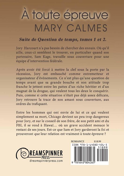Produktbild: &Agrave; toute &eacute;preuve