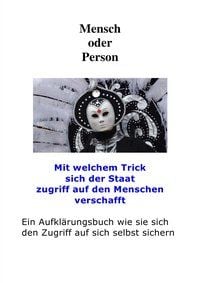 Produktbild: Mensch oder Person