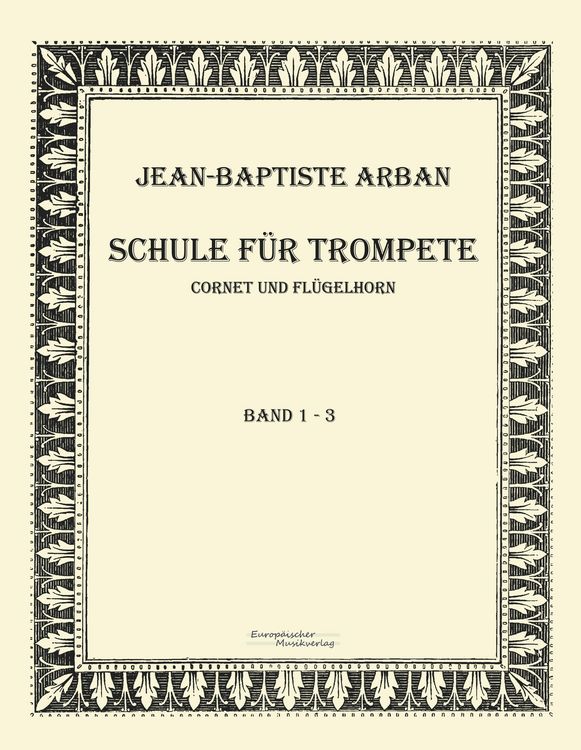 Produktbild: Arban Schule f&uuml;r Trompete