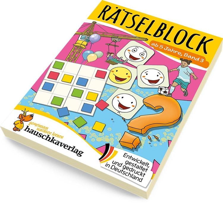 Produktbild: Rätselblock ab 5 Jahre - Band 3