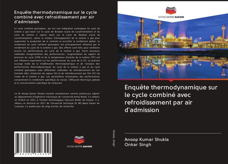 Produktbild: Enqu&ecirc;te thermodynamique sur le cycle combin&eacute; avec refroidissement par air d'admission