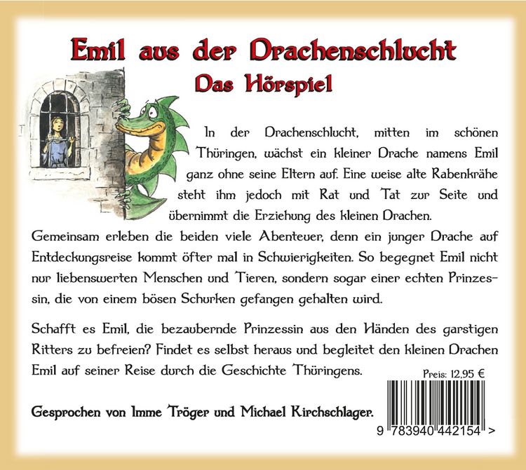Produktbild: Emil aus der Drachenschlucht &ndash; Das H&ouml;rspiel