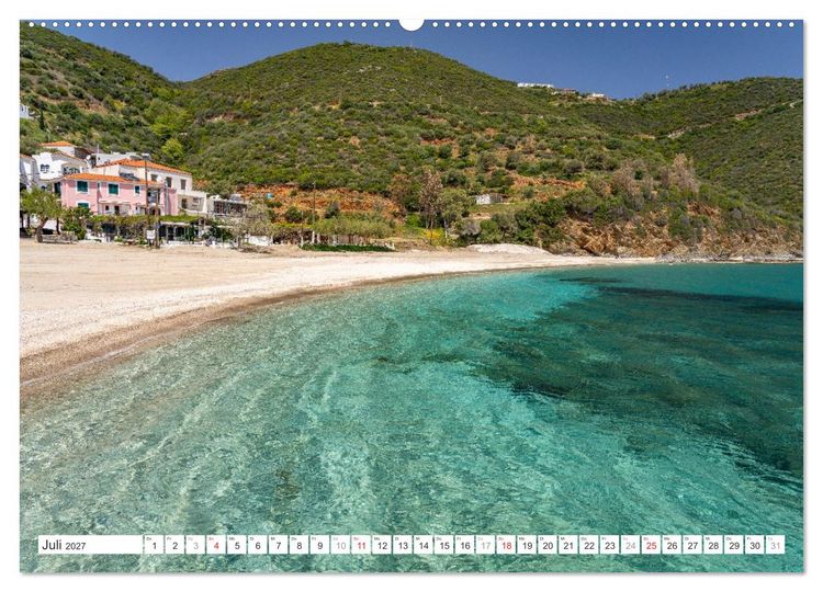 Produktbild: Griechenland - Eub&ouml;a - Evia (hochwertiger Premium Wandkalender 2027 DIN A2 quer), Kunstdruck in Hochglanz