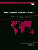 Produktbild: Chopra, A: India Economic Reform and Growth