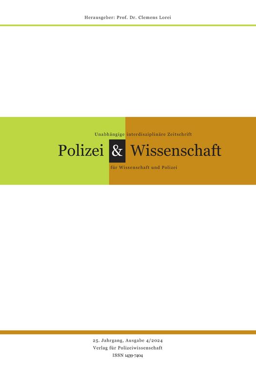 Produktbild: Zeitschrift Polizei & Wissenschaft