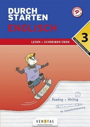 Produktbild: Durchstarten Englisch 3. Klasse Mittelschule/AHS Lesen und Schreiben &uuml;ben