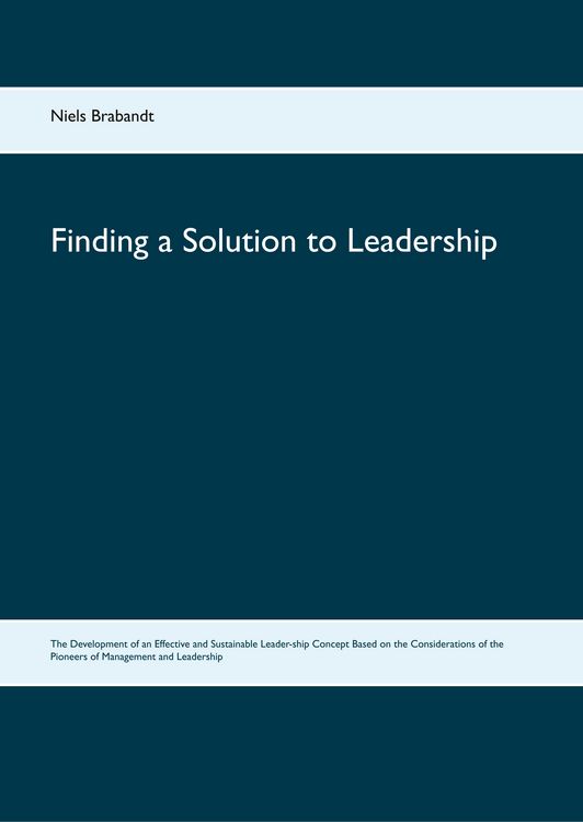 Produktbild: Finding a Solution to Leadership