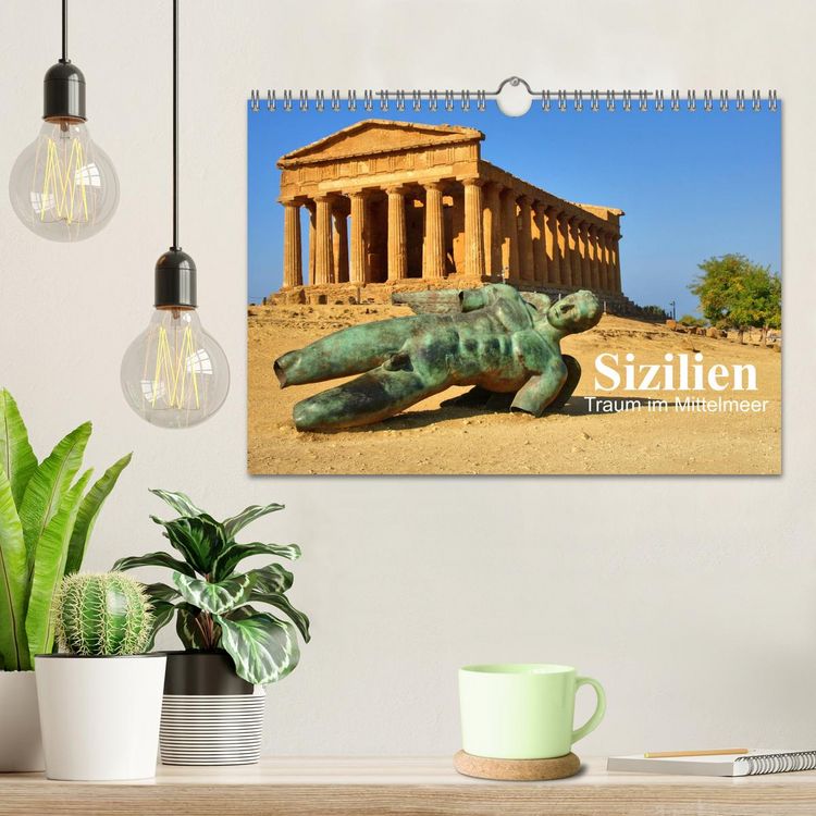 Produktbild: Sizilien - Traum im Mittelmeer (Wandkalender 2026 DIN A4 quer), CALVENDO Monatskalender