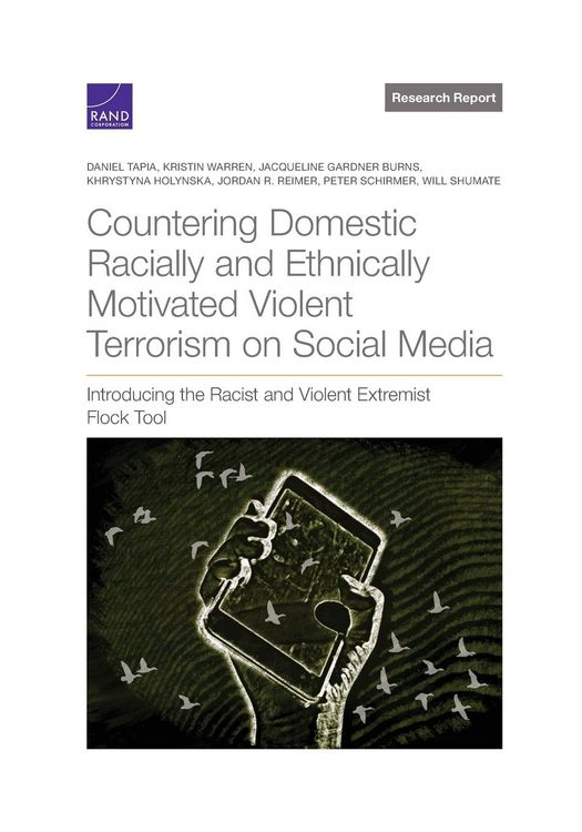 Produktbild: Countering Domestic Racially and Ethnically Motivated Violent Terrorism on Social Media