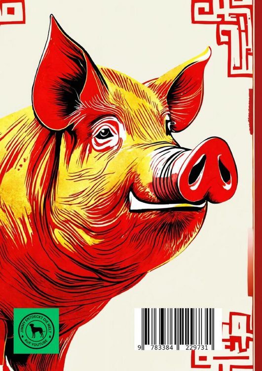 Produktbild: Tagebuch / Notizbuch Chinesische Tierkreis Schwein
