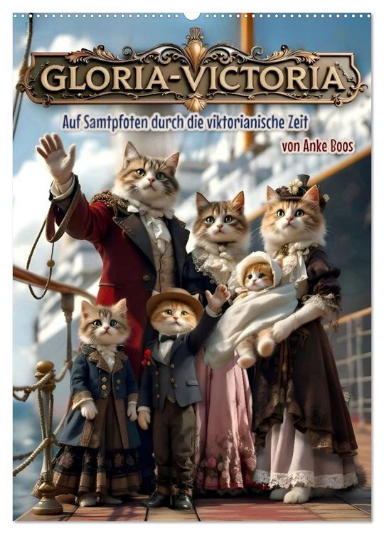 Produktbild: Gloria Victoria (Wandkalender 2026 DIN A2 hoch), CALVENDO Monatskalender