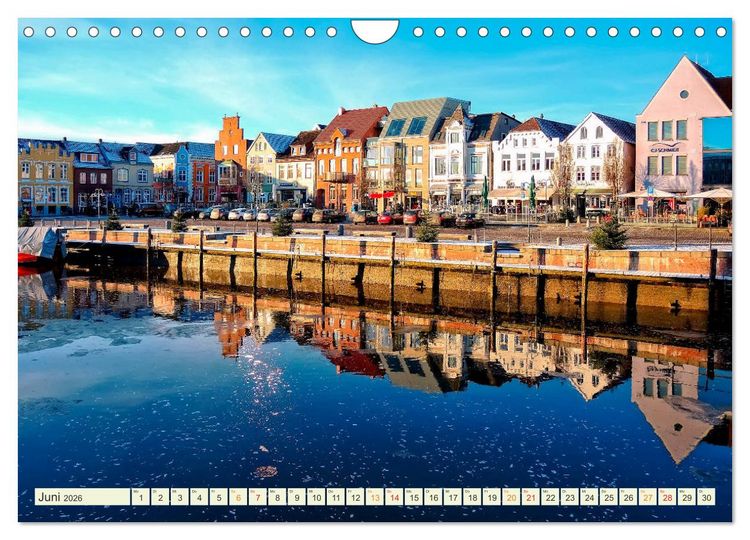 Produktbild: Reise an die Nordsee - Husum (Wandkalender 2026 DIN A4 quer), CALVENDO Monatskalender