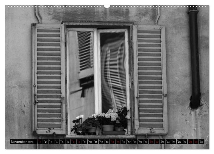 Produktbild: Toscana - monocromatico (Wandkalender 2026 DIN A2 quer), CALVENDO Monatskalender