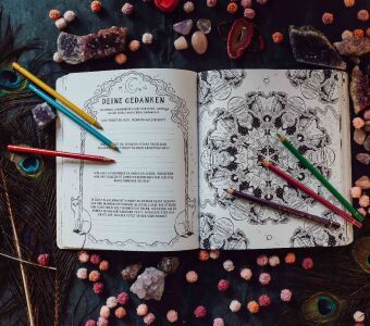 Produktbild: Cosmic Slumber Tarot Coloring Book