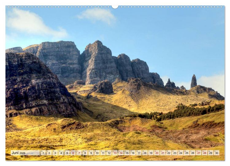Produktbild: Schottland - Land aus Nebel und Licht (hochwertiger Premium Wandkalender 2026 DIN A2 quer), Kunstdruck in Hochglanz