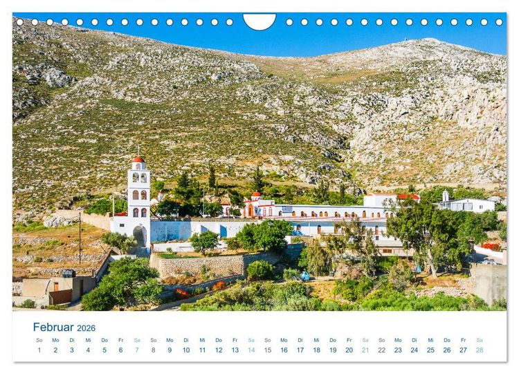 Produktbild: Kalimera Kalymnos (Wandkalender 2026 DIN A4 quer), CALVENDO Monatskalender