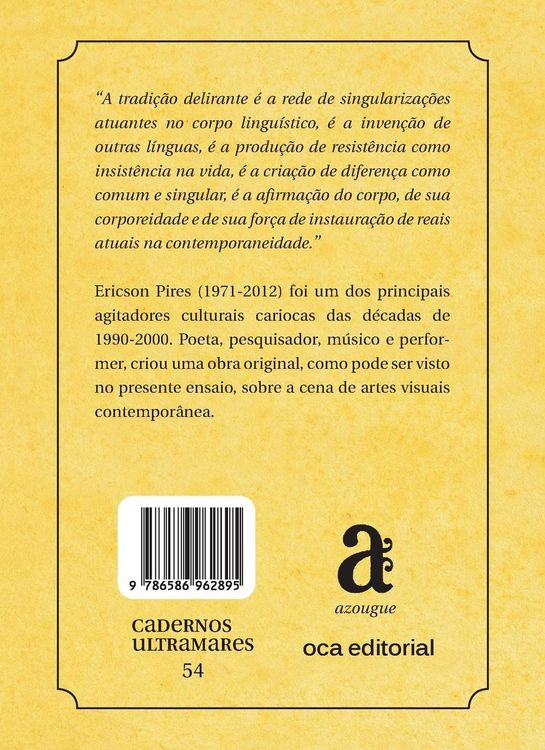 Produktbild: Tradi&ccedil;&atilde;o delirante