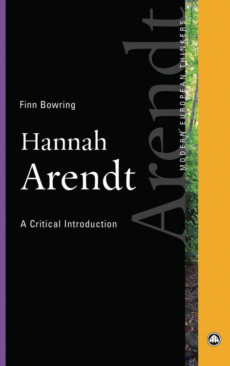 Produktbild: Hannah Arendt