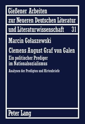 Produktbild: Clemens August Graf von Galen