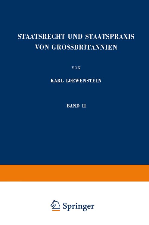 Produktbild: Staatsrecht und Staatspraxis von Grossbritannien