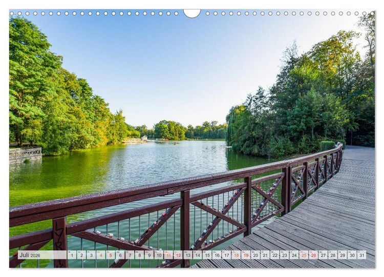 Produktbild: Bad Nauheim Impressionen (Wandkalender 2026 DIN A3 quer), CALVENDO Monatskalender