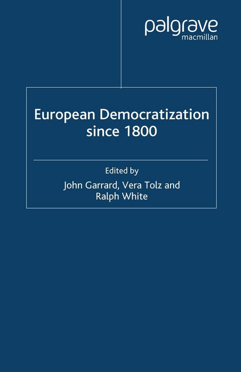 Produktbild: European Democratization since 1800