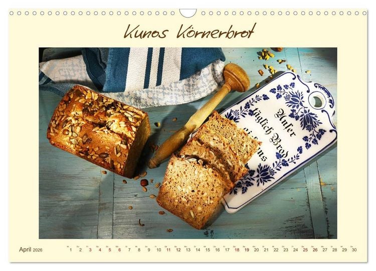 Produktbild: Mein liebstes Brot (Wandkalender 2026 DIN A3 quer), CALVENDO Monatskalender