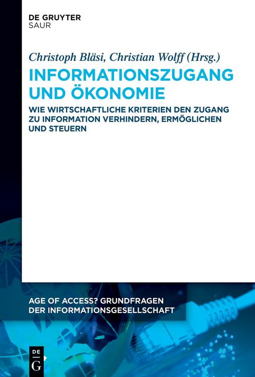 Produktbild: Informationszugang und &Ouml;konomie