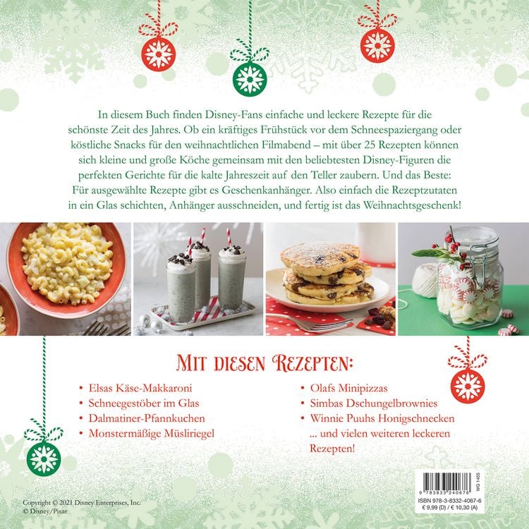 Produktbild: Disney: Weihnachtskochbuch