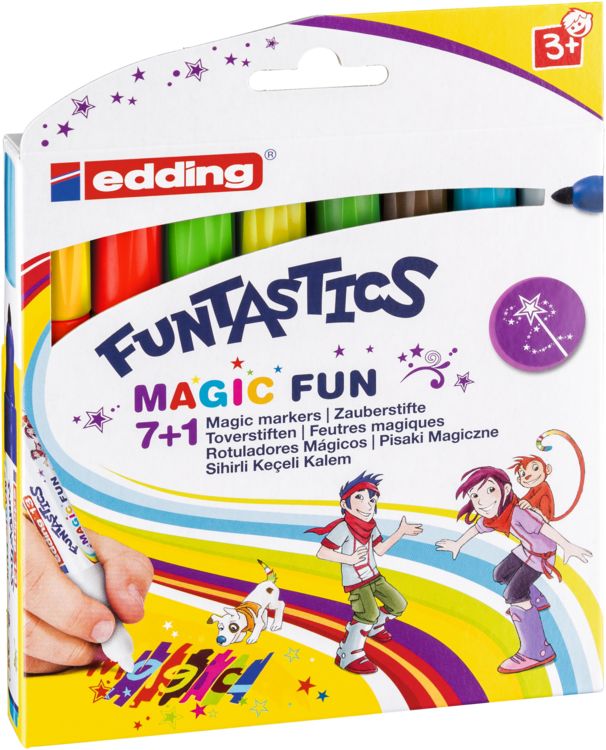 Produktbild: Edding 13 Funtastics Fasermaler sortiert 8St Set