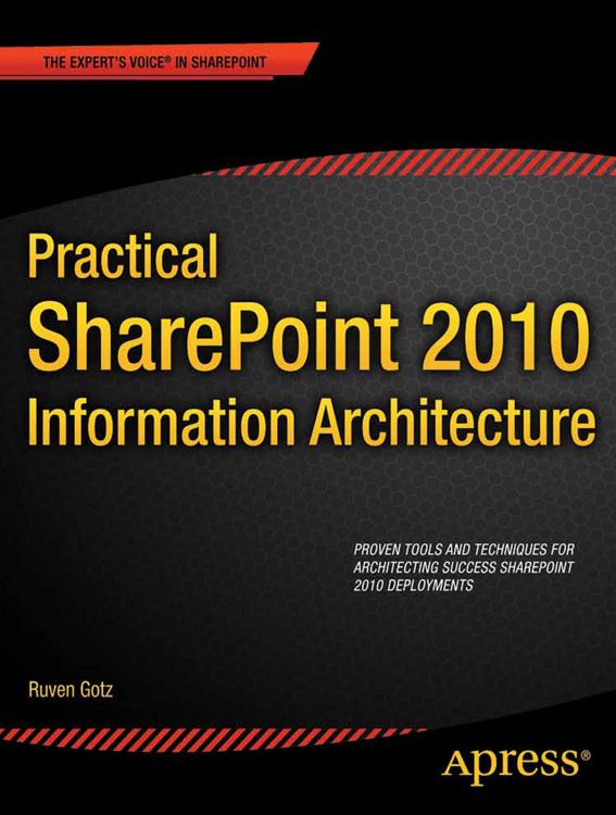 Produktbild: Practical SharePoint 2010 Information Architecture