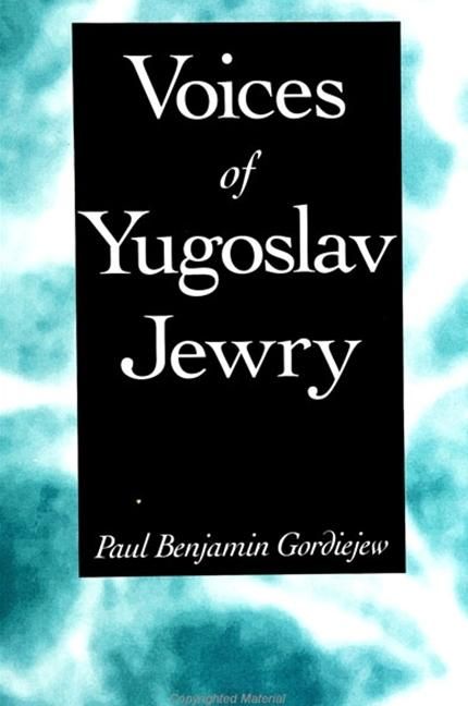 Produktbild: Voices of Yugoslav Jewry