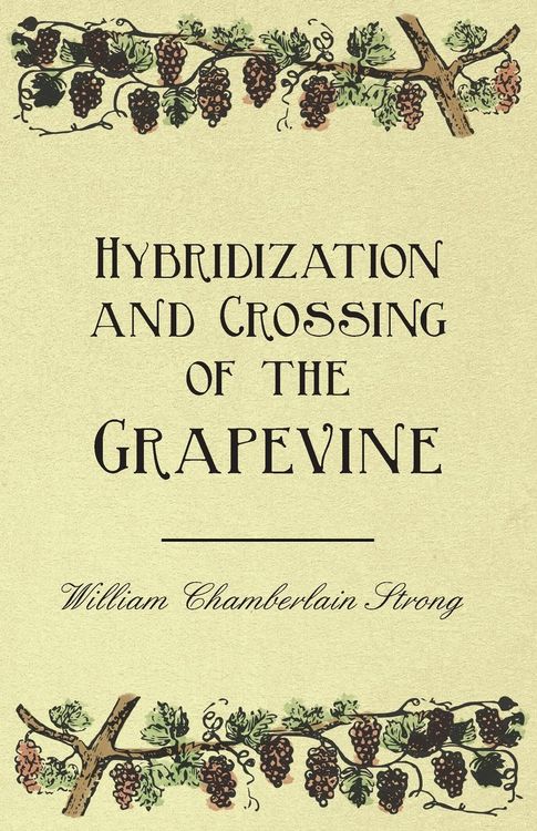 Produktbild: Hybridization and Crossing of the Grapevine