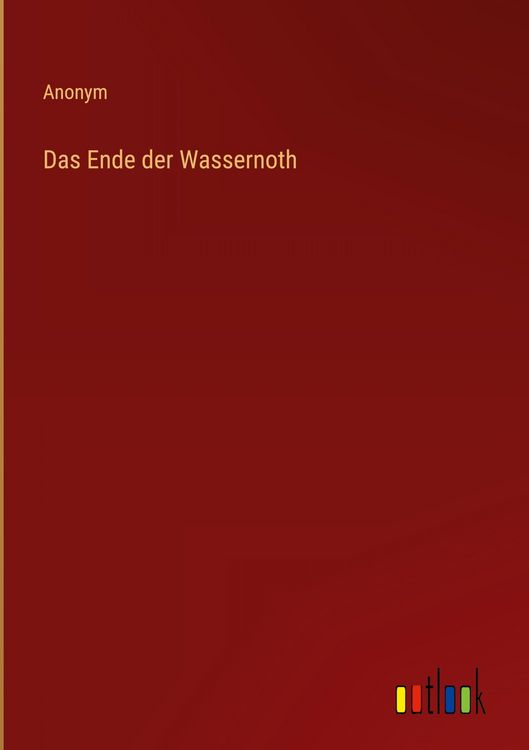Produktbild: Das Ende der Wassernoth